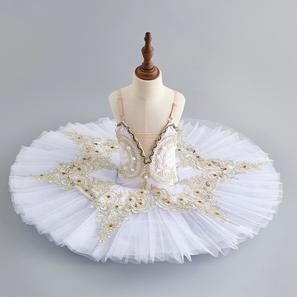 Children Green pink ballet dance dress kids ballerina tutu skirts sleeping beauty girls performance clothes Swan Lake flat tutu - Moderndancedress.com