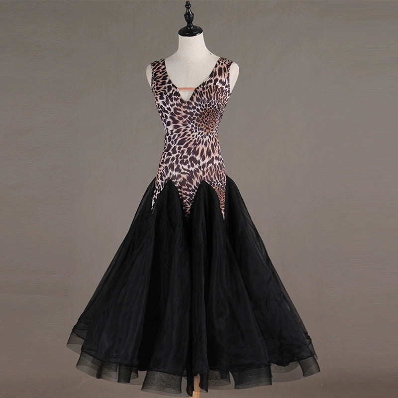 Ballroom Dance Dresses Professional Arts Examination Grade Modern Dance Dress Waltz Group Dance Competition Costume - Moderndancedress.com