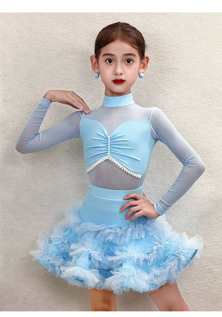 Girls Latin Dance Dresses