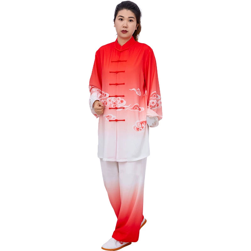 Tai Chi Clothing Female Wushu Chinese Kung Fu Martial Art Ompetition Performance Uniforms Men's Martial Arts Tai Chi Practice Clothes - Moderndancedress.com