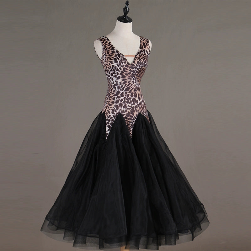 Ballroom Dance Dresses Professional Arts Examination Grade Modern Dance Dress Waltz Group Dance Competition Costume - Moderndancedress.com