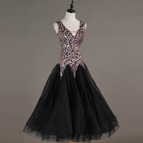 Ballroom Dance Dresses Professional Arts Examination Grade Modern Dance Dress Waltz Group Dance Competition Costume - Moderndancedress.com