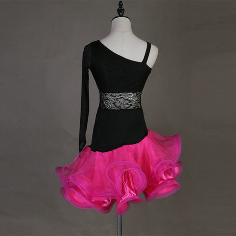 Sexy Latin Dance Dress Major Skirt Latin Dance Costume Customizable for women