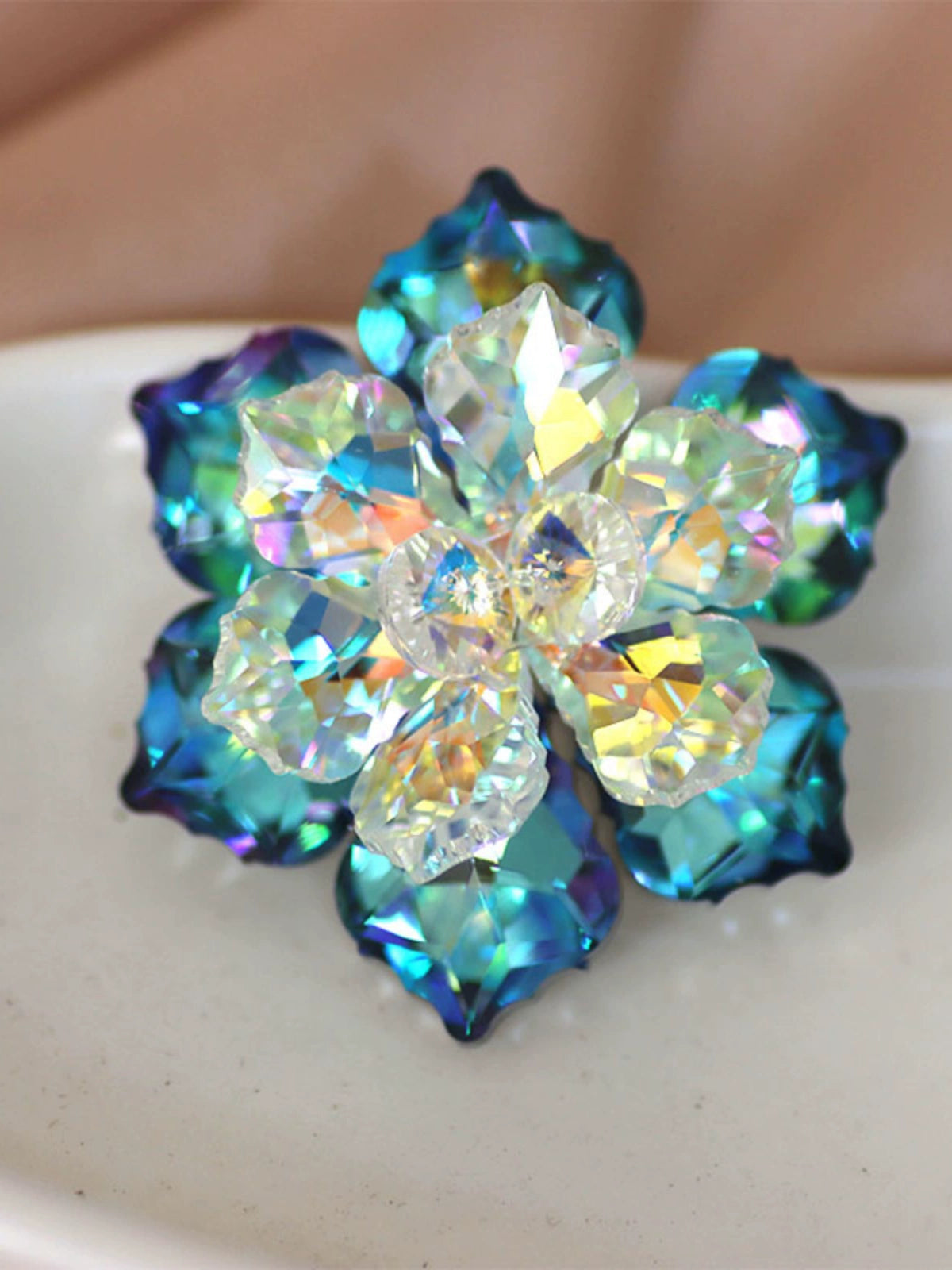 DIY dance clothes headdress bling gemstones flowers bling rhinestone for bag shoes  wedding party clothes jewelry accessories size 5cm - Moderndancedress.com