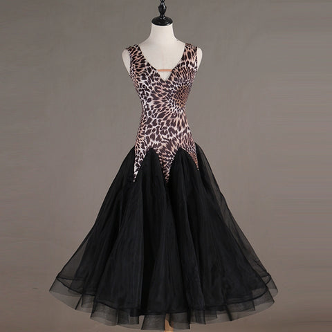 Ballroom Dance Dresses Professional Arts Examination Grade Modern Dance Dress Waltz Group Dance Competition Costume - Moderndancedress.com