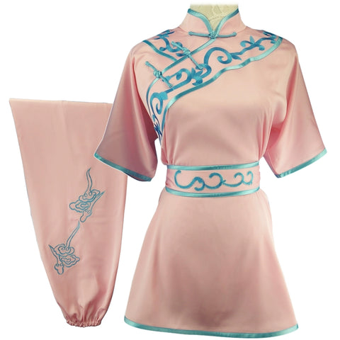 Chinese Martial Arts Clothes Kungfu Clothe Tai Chi Wushu Competition Performing Colorful Clothes, Embroidery,