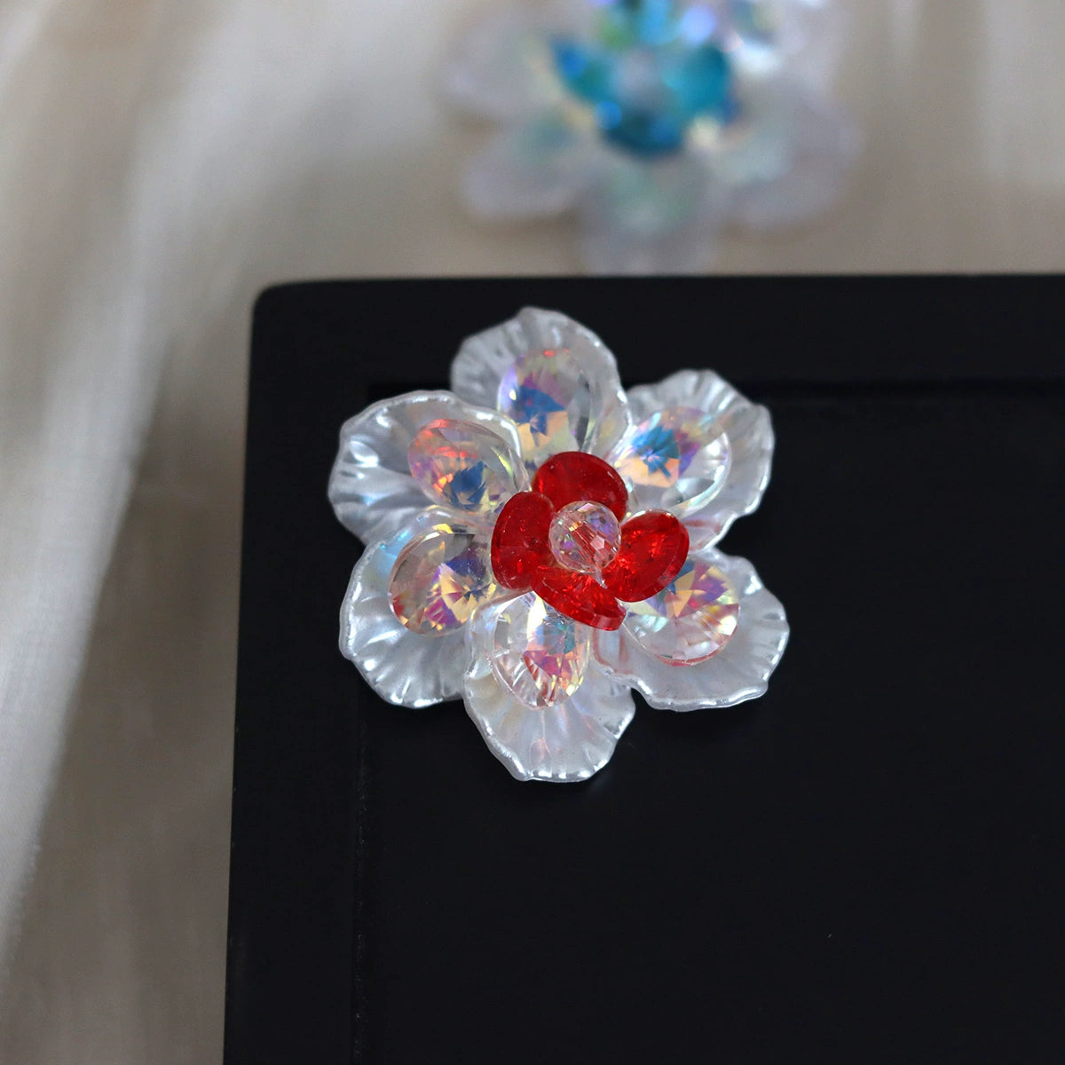 DIY dance clothes headdress bling gemstones flowers bling rhinestone for bag shoes  wedding party clothes jewelry accessories size 5cm - Moderndancedress.com