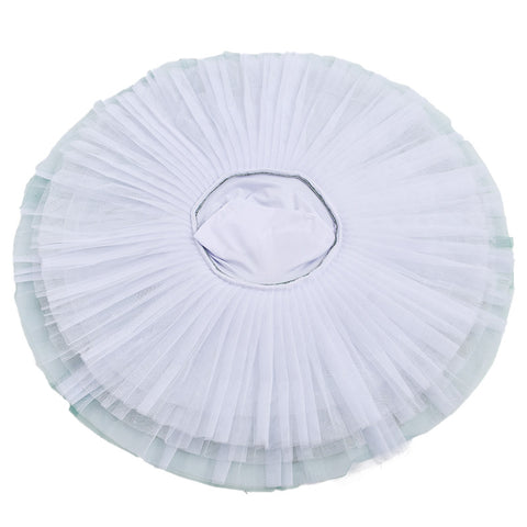 Girls Green Ballet Tutu Skirt Professional Swan Lake Ballerina ballet dress Blue Bird Variations Little Swan Performance Clothing for kids - Moderndancedress.com