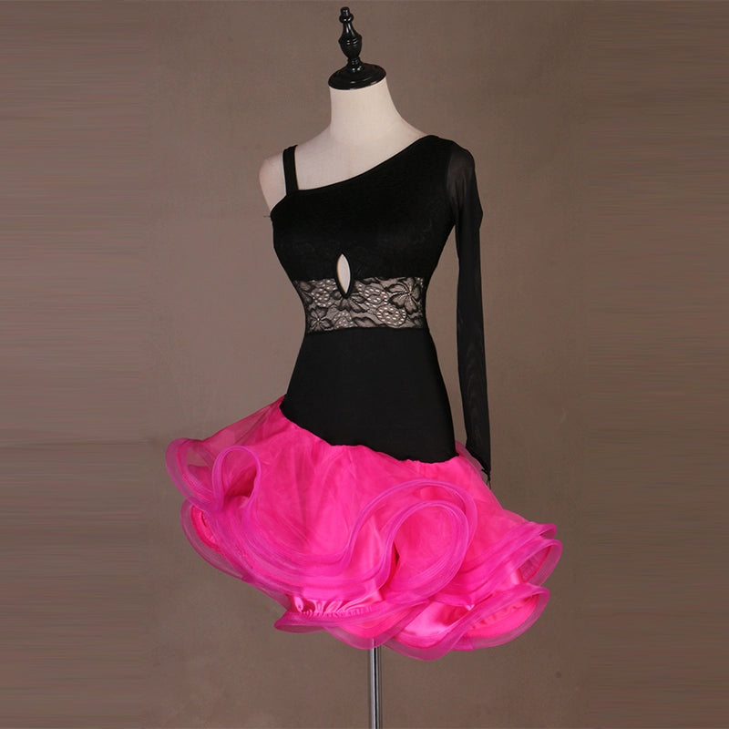 Sexy Latin Dance Dress Major Skirt Latin Dance Costume Customizable for women - Moderndancedress.com