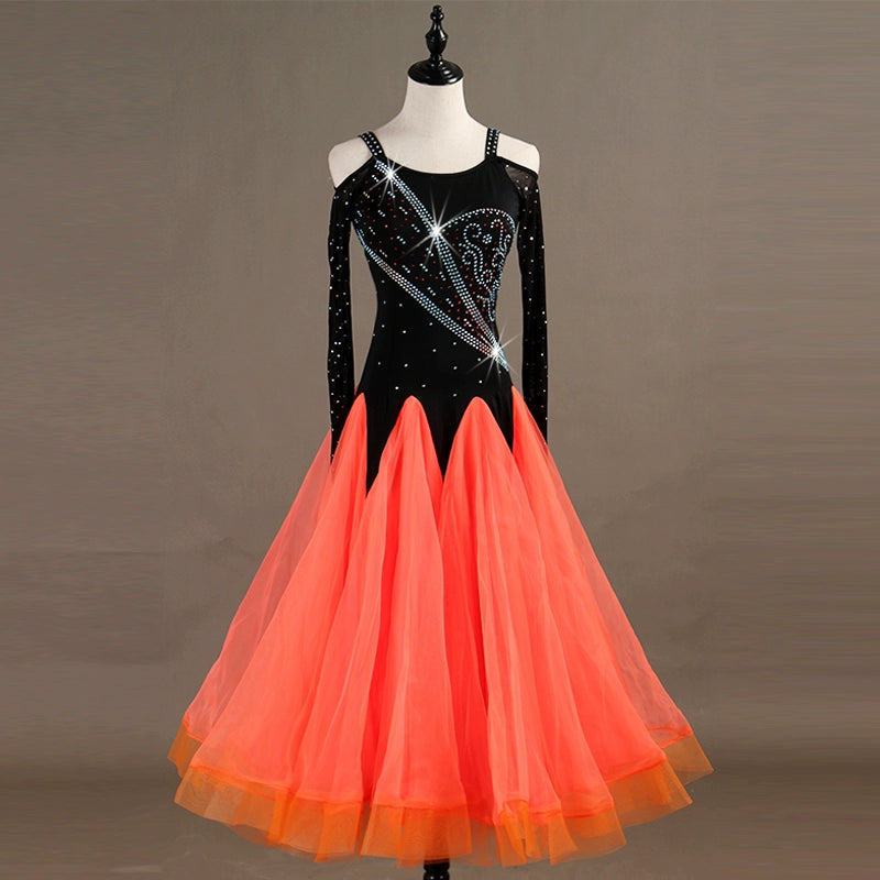 Ballroom Dance Dresses New Dresses for High-class Modern Dance Performance Competition - Moderndancedress.com