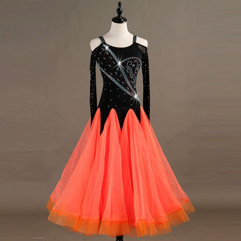 Ballroom Dance Dresses New Dresses for High-class Modern Dance Performance Competition - Moderndancedress.com