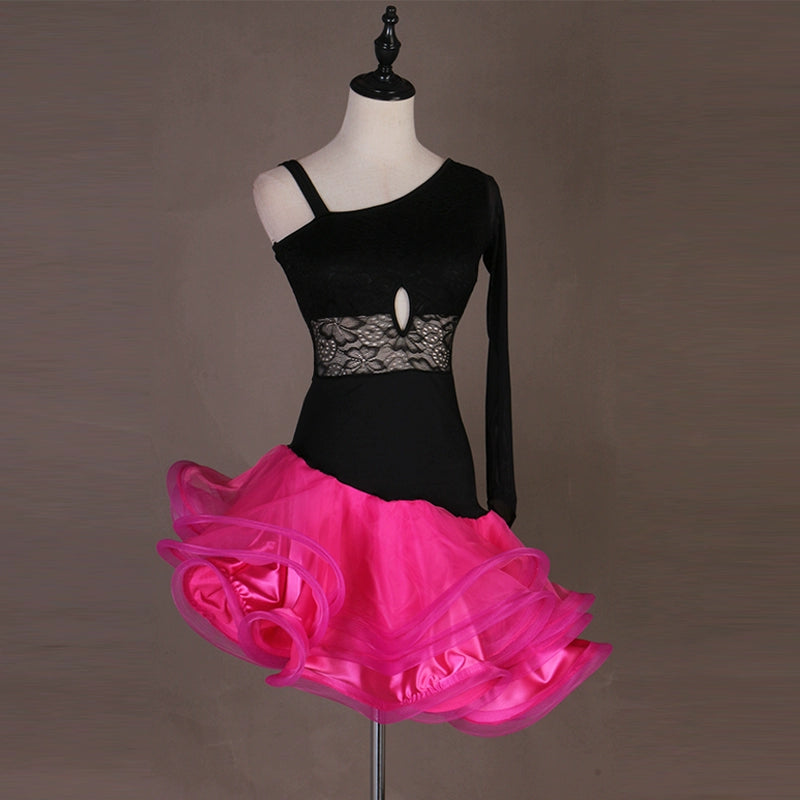 Sexy Latin Dance Dress Major Skirt Latin Dance Costume Customizable for women - Moderndancedress.com
