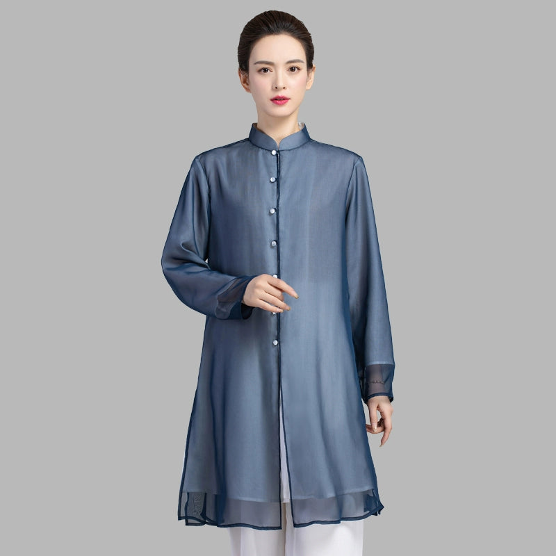 Tai Chi Clothing for Women Men Baduanjin Wushu Martial Practice Clothing Chinese Kung Fu Uniforms for Female - Moderndancedress.com