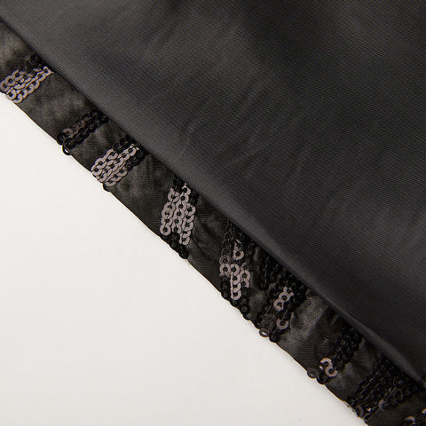Men's Youth Fashion Black Sequins Jazz Dance Blazers Concert Music Production Band Performance Coats Carnival Party Singer Host Annual Meeting Performance Suit for Man - Moderndancedress.com