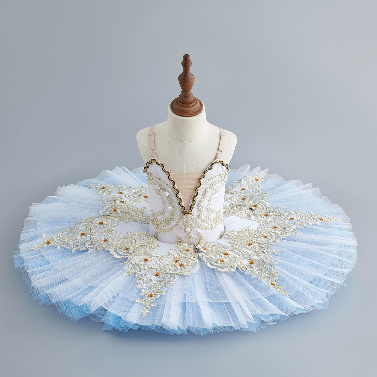Children Green pink ballet dance dress kids ballerina tutu skirts sleeping beauty girls performance clothes Swan Lake flat tutu - Moderndancedress.com
