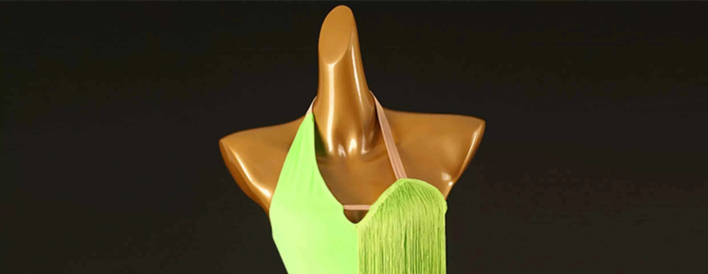 Advanced Latin Dance Competition Dress with Tassels - Professional Outfit for Competitions - Moderndancedress.com