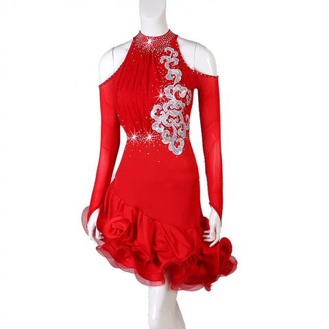 Latin Dance Dresses Latin dancing dress women dancing gown Dance Dress Latin gown