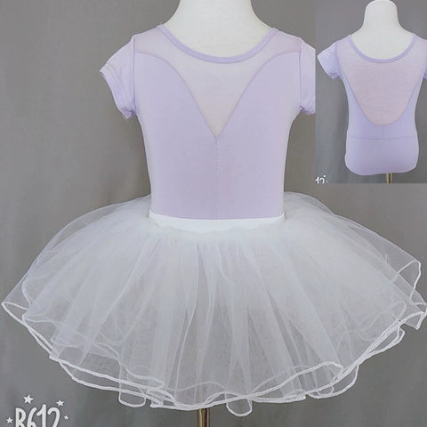 Girls Ballet Dance Dresses children's dance clothes girls' short sleeve training clothes ballet dancing clothes girls' gymnastics clothes