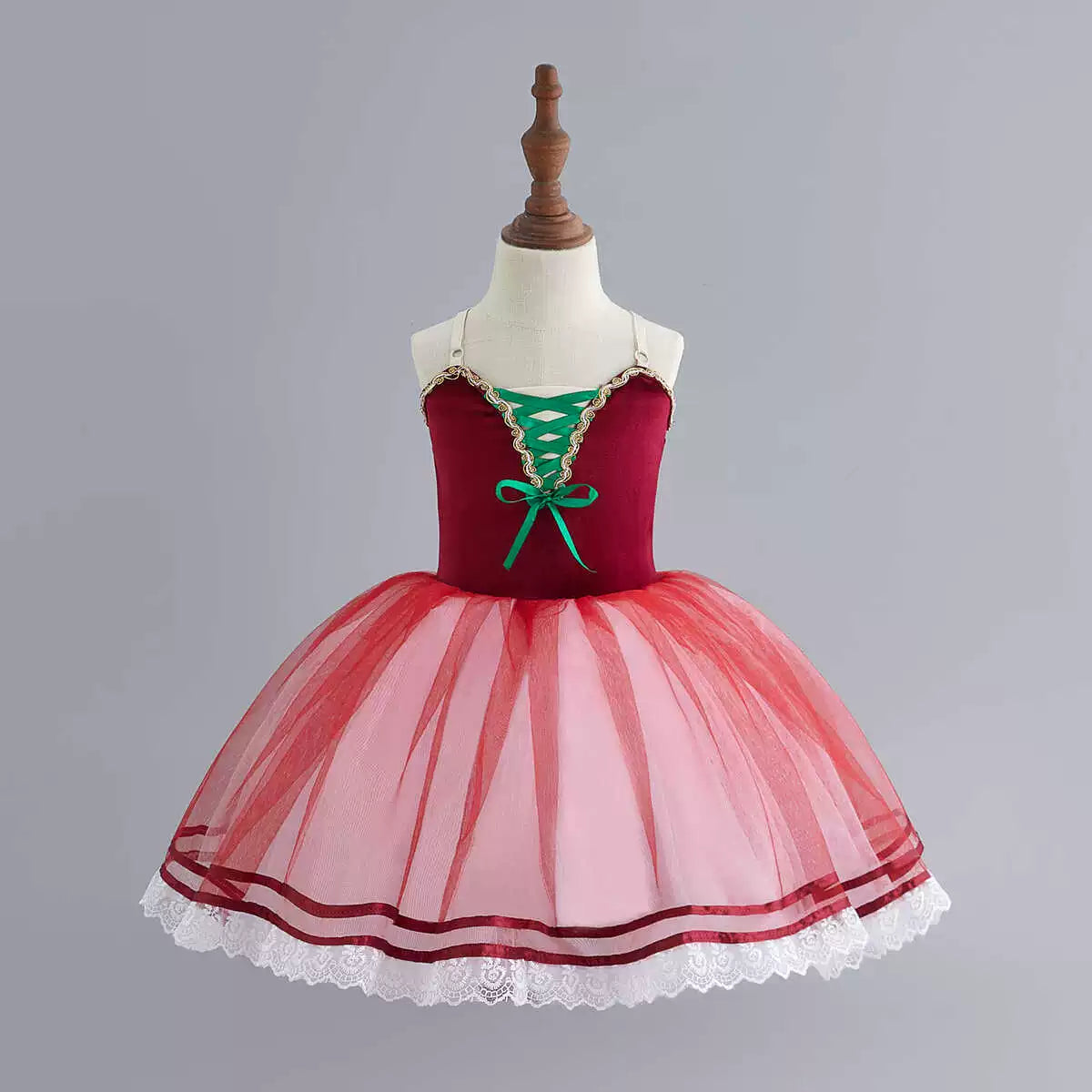 green and red tutu dress Christmas Tulle Tutu: Red, Green & White Holiday Skirt