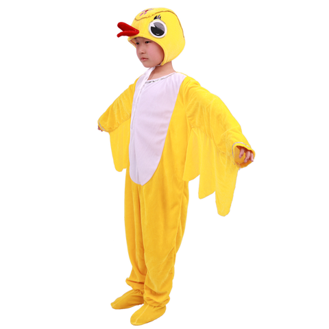 Children Chicken Animal Performance Costume Duckling Performance Costume Kindergarten Boys and Girls&amp;apos;Chicken and Duckling Dance Costume - 