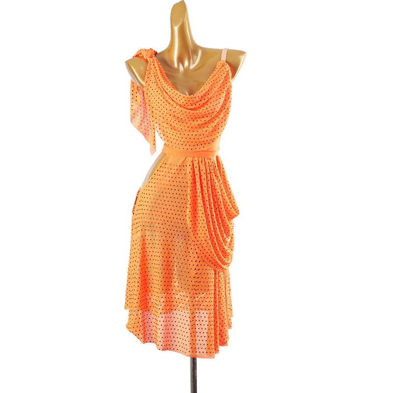 Orange royal blue bling tulle professional Latin dance dresses for women girls salsa rumba chacha competition costumes Moderndancedress.com Orange royal blue bling tulle professional Latin dance dresses for women girls salsa rumba chacha competition costumes Moderndancedress.com