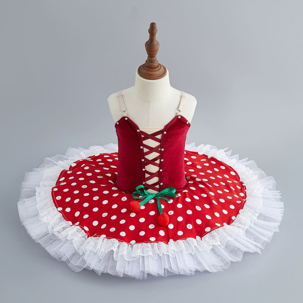 Children Green pink ballet dance dress kids ballerina tutu skirts sleeping beauty girls performance clothes Swan Lake flat tutu - Moderndancedress.com