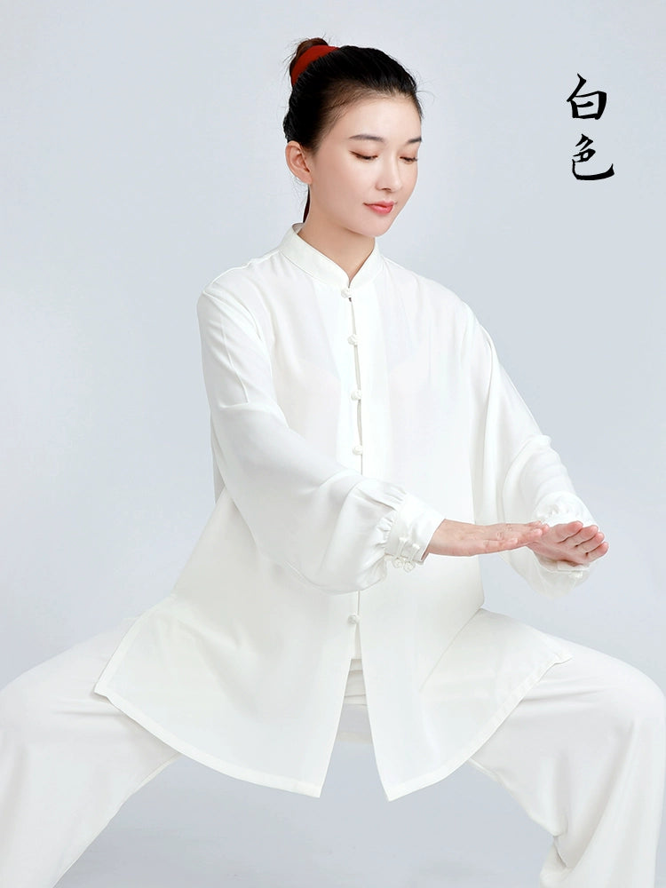 Tai chi clothing women China Chinese kungfu suit Tai Ji Chuan kungfu uniforms for unisex martial art wushu performance clothes - Moderndancedress.com