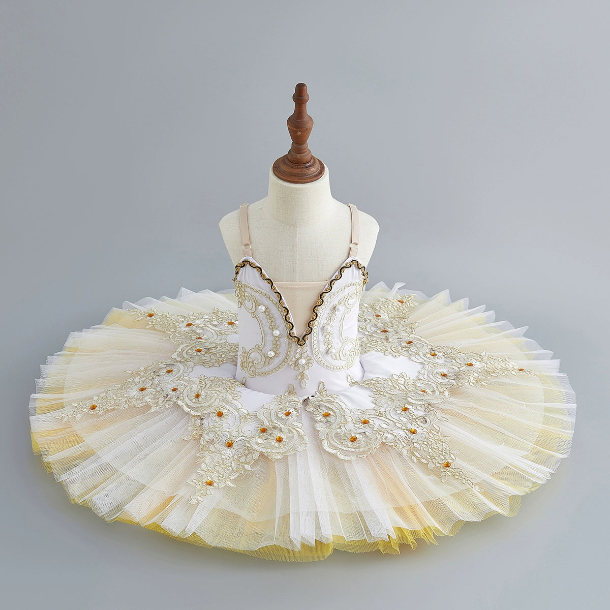 Children Green pink ballet dance dress kids ballerina tutu skirts sleeping beauty girls performance clothes Swan Lake flat tutu - Moderndancedress.com