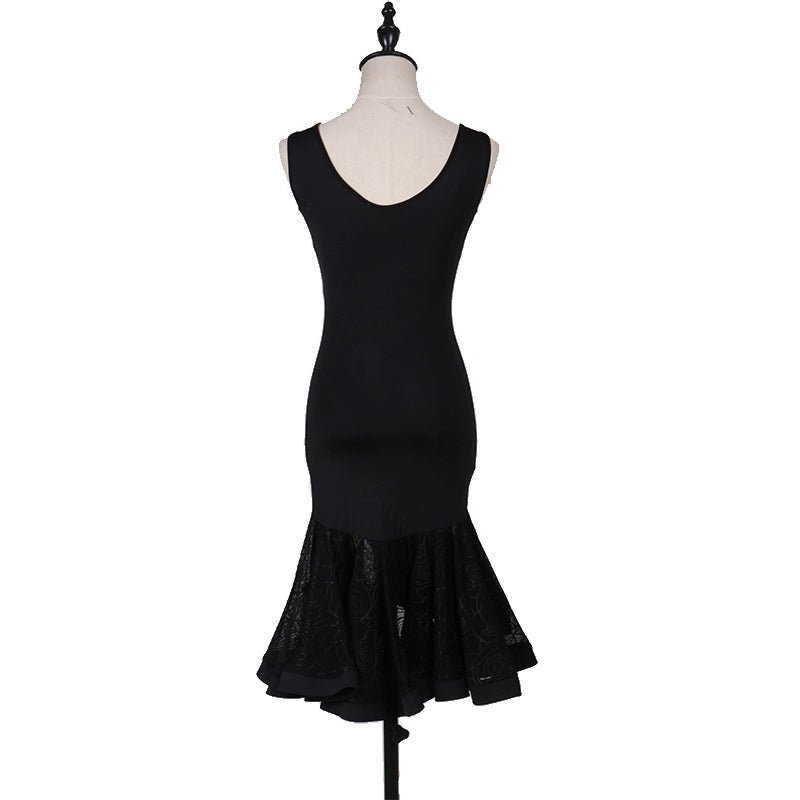 Latin Dance Dresses Modern Dance Skirt Waltz Ballroom Waltz Group Dance Skirt - Moderndancedress.com