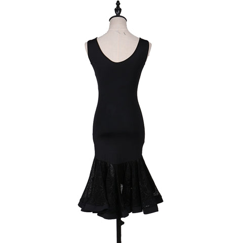 Latin Dance Dresses Modern Dance Skirt Waltz Ballroom Waltz Group Dance Skirt - Moderndancedress.com