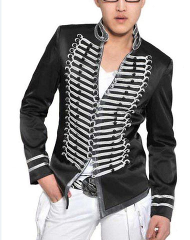 Europe and the United States Han star star suit stage night bar bar men clothing suit - Moderndancedress.com