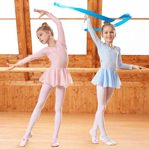 Children's ballet dress children's dance practice clothes girls tutu - Moderndancedress.com