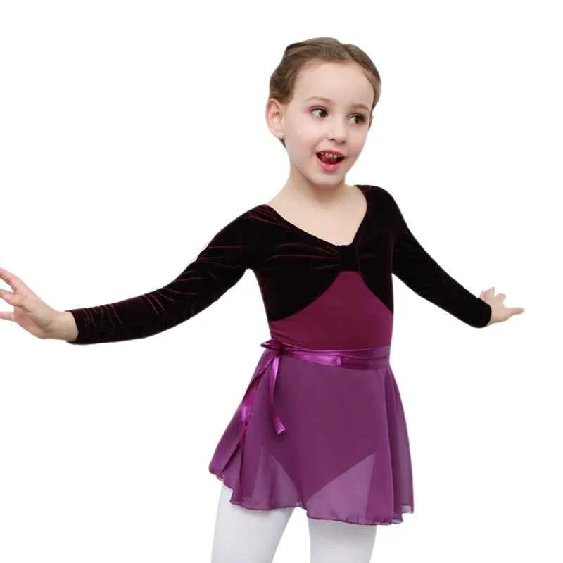 Girls ballet tutu skirt for kids children kindergarten stage performance exercises wrap skirts - Moderndancedress.com
