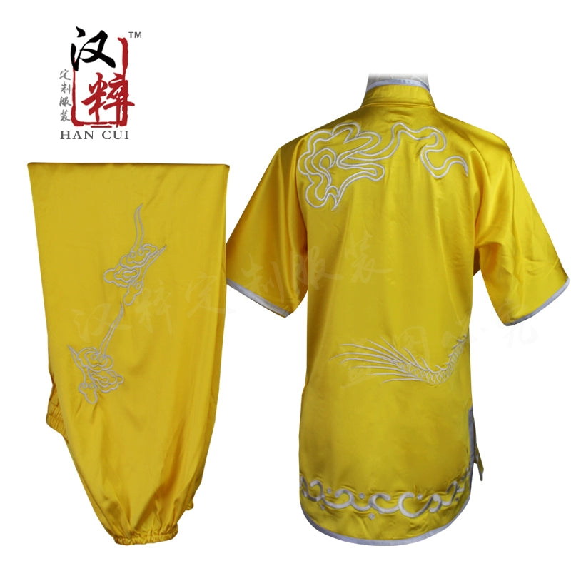 Chinese Martial Arts Clothes Kungfu Clothe  Tai Chi Wushu Competition Performs Colorful Clothes