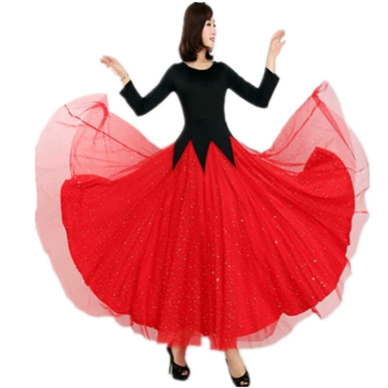 Women's Ballroom Dance Dresses Modern dresses, dresses, dresses, dresses, dresses, national standard dresses, Waltz dresses, and Tango dancing - Moderndancedress.com