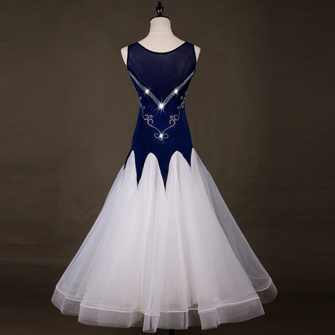 Ballroom Dance Dresses Modern Dance Competition Performing Clothes, Social Dance, Big Dress, Waltz Skirt - Moderndancedress.com
