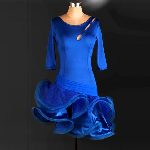 High-end Latin Dance Competition Dresses Latin Dance Performance Dresses Adult Women Latin Dance Dresses