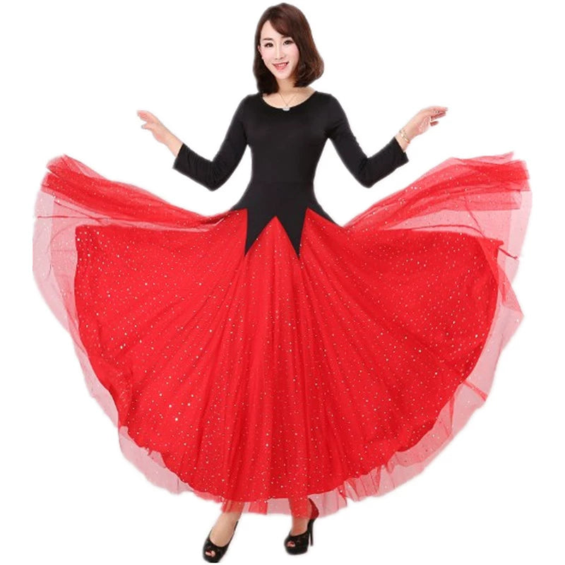 Women's Ballroom Dance Dresses Modern dresses, dresses, dresses, dresses, dresses, national standard dresses, Waltz dresses, and Tango dancing