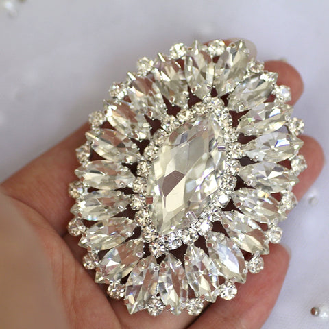 DIY Rhinestones for Dance headdress party dress performance clothes hand-sewn corsage for neckline chest shoe bag jewelry accessories - Moderndancedress.com