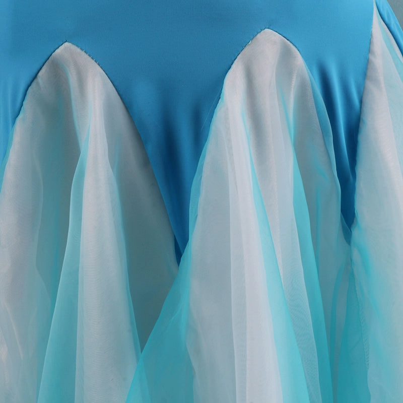 Ballroom Dance Dresses Modern Dance Competition Performing Clothes, Social Dance, Big Dress, Waltz Skirt - Moderndancedress.com