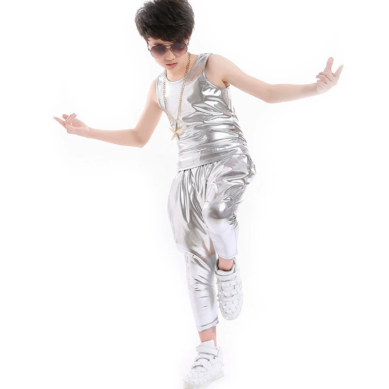 Jazz Dance Costume  performance clothes dance costumes children's shelf drums, modern dance boys'sequins, jazz dance costumes - Moderndancedress.com