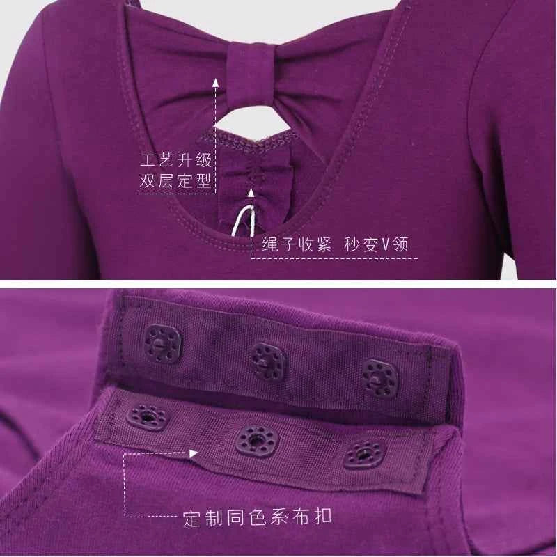 Girls ballet performance costumes gymnastics dresses children ballet dance leotards wrap skirt - Moderndancedress.com