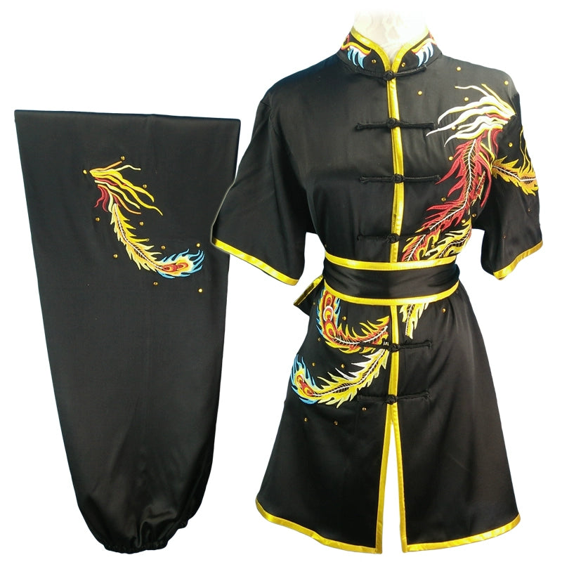 Chinese Martial Arts Clothes Kungfu Clothes Changquan Nanquan Wushu Competition Performs Clothes, Adult Men Children Embroidery Dragon - Moderndancedress.com