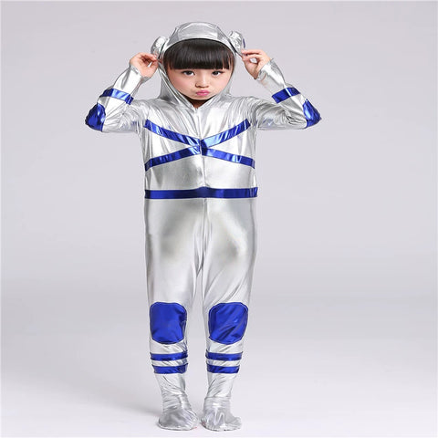 Children sAnimation Drama Robot Stage Cartoon Show Clothes Children&amp;apos;s Astronaut Space Suit Modern Dance Show Clothes - Moderndancedress.com