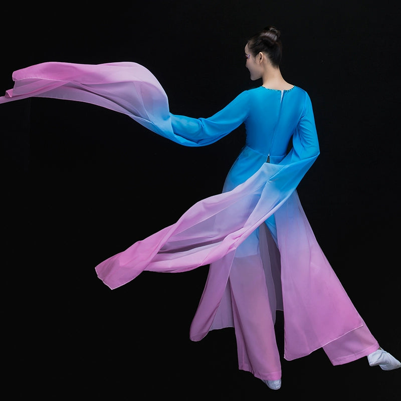 Chinese Folk Dance Costumes Watersleeve Dance Classical Dance Costume Dance Cool Dance Modern Dance Costume Adult Women - 
