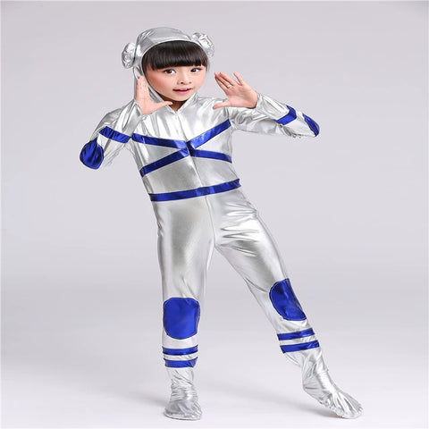 Children sAnimation Drama Robot Stage Cartoon Show Clothes Children&amp;apos;s Astronaut Space Suit Modern Dance Show Clothes - Moderndancedress.com
