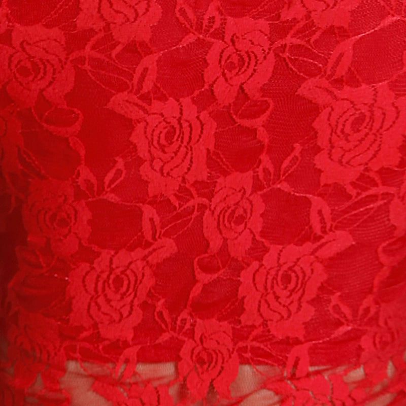 Latin dance jacket national standard long sleeve lace Dance Costume stretch lace lady Modern Dance Dress - Moderndancedress.com