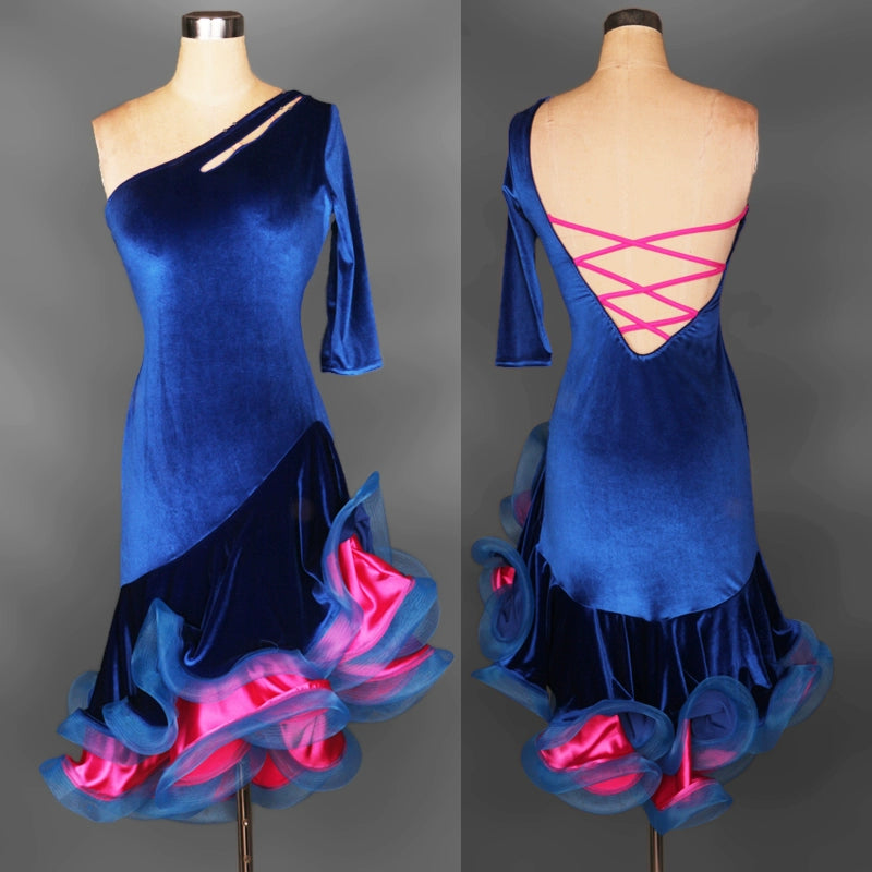 Latin Dance Costume Latin dance dress for women to customize professional Latin dance competition dress Latin Dance Dress - Moderndancedress.com