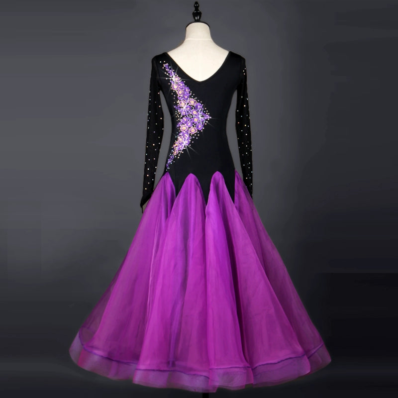 Ballroom Dance Dresses Modern Dance Show Dresses, Friendship Dance Dresses, High-end National Standard Dance Competition Dresses, Group Show Dresses - Moderndancedress.com