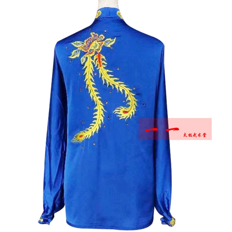 Martial Arts Clothes  Kungfu clothes Tai Chi Clothes Tai Chi Boxing Competition Clothes Embroidery Phoenix Female Performance Clothes - Moderndancedress.com